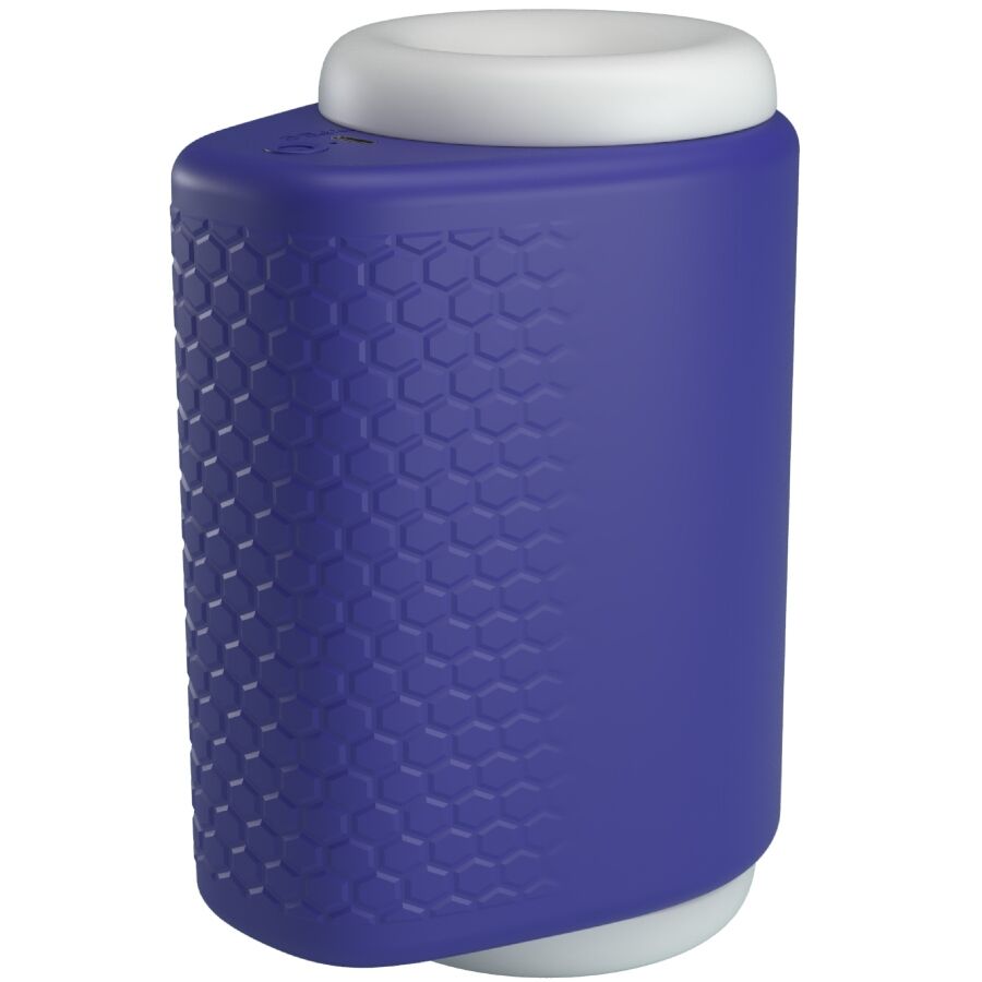 PRETTY LOVE - MASTURBATEUR POUR HOMME DJ LADY AVEC VIBRATION 5 RÉGLAGES VIOLET - 7eme ciel