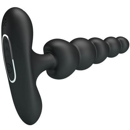 PRETTY LOVE - VIBRATEUR ANAL CORBAN 10 VIBRATIONS NOIR - 7eme ciel