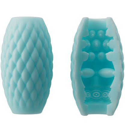 PRETTY LOVE - MASTURBATEUR POUR HOMME EN SILICONE ATHENA EROS BLEU CIEL - 7eme ciel