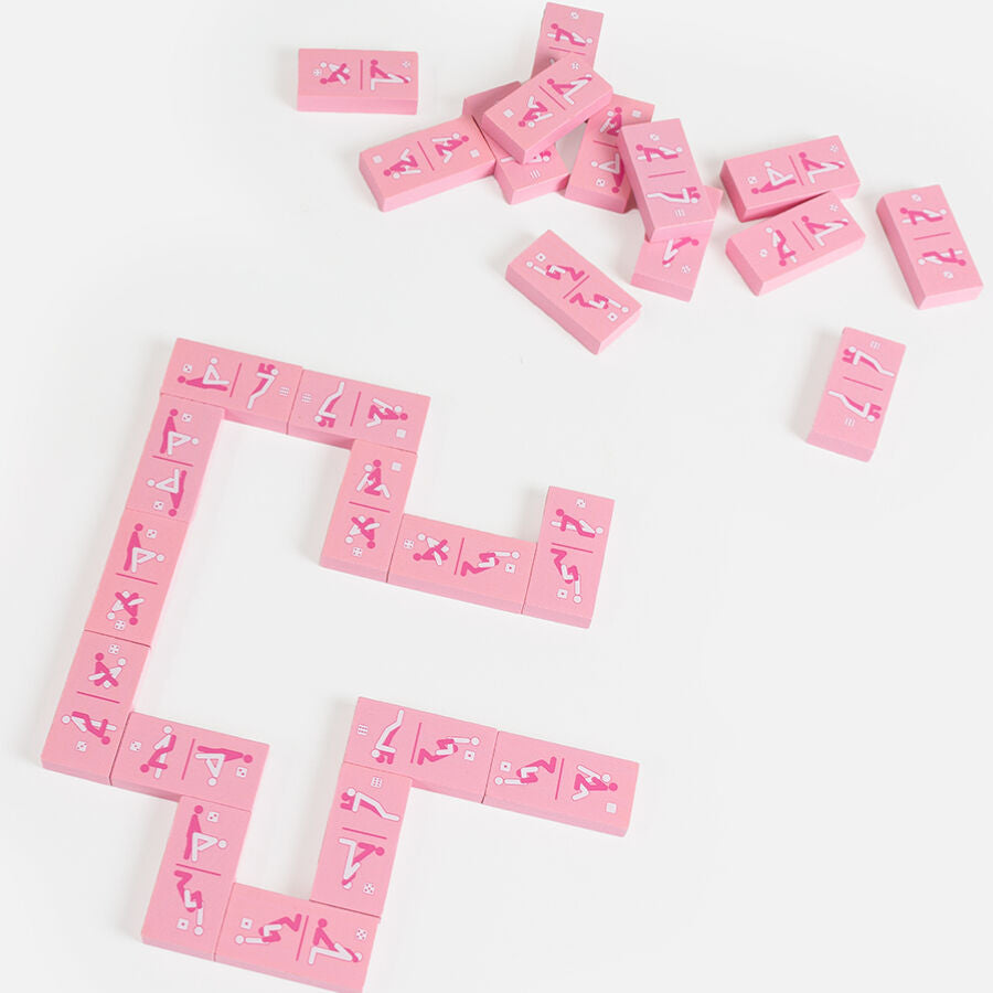 SECRETPLAY - JEU DE DOMINOS EN BOIS KINKY - 7eme ciel