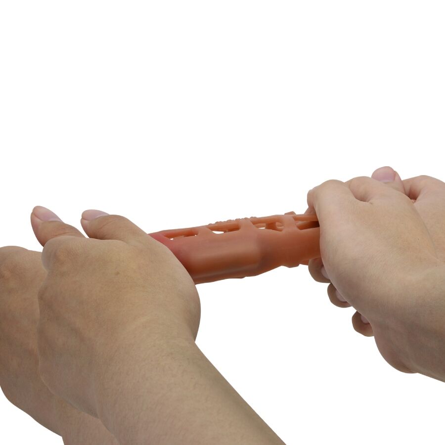 PRETTY LOVE - MANCHON PÉNIS VIBRANT PRESTON 18 CM - 7eme ciel