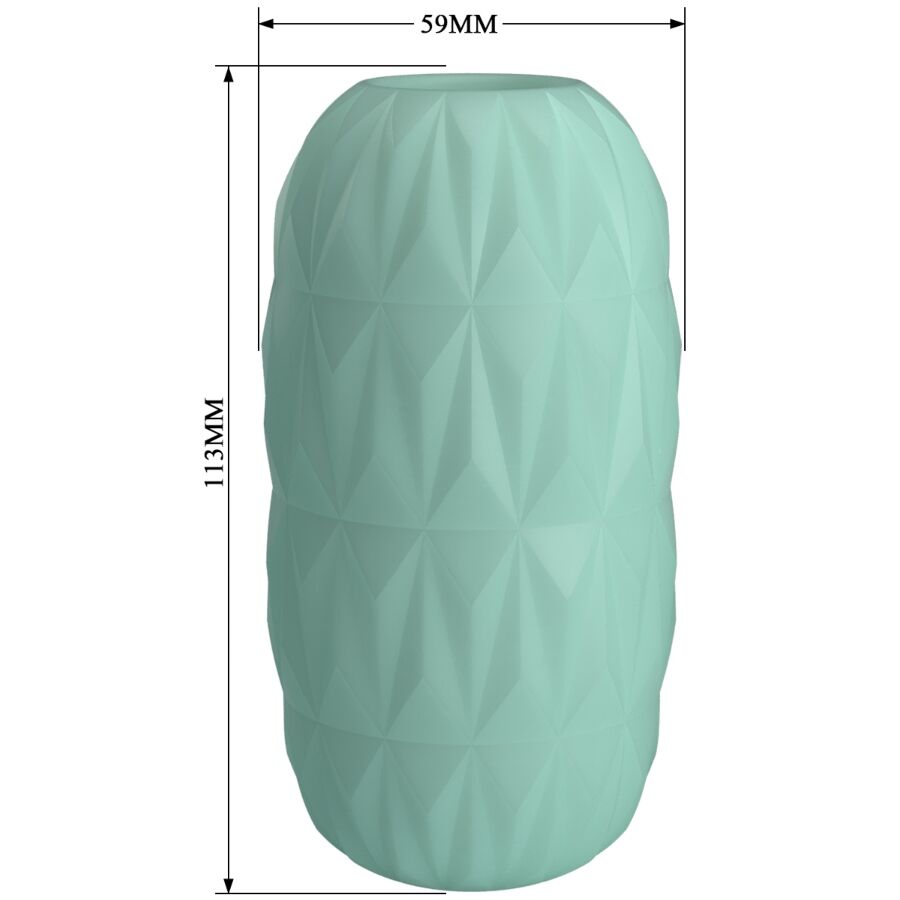 PPRETTY LOVE - MASTURBATEUR POUR HOMME ATHENA ALICE TURQUOISE - 7eme ciel