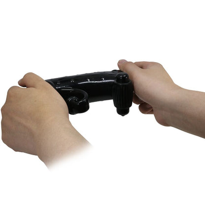 ROMANCE - MANCHON PÉNIS VIBRANT NOIR - 7eme ciel