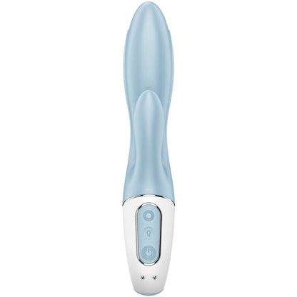 SATISFYER - AIR PUMP BUNNY 1 VIBRATEUR GONFLABLE LAPIN BLEU - 7eme ciel