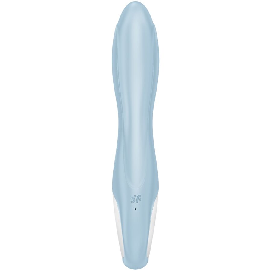 SATISFYER - AIR PUMP BUNNY 1 VIBRATEUR GONFLABLE LAPIN BLEU - 7eme ciel