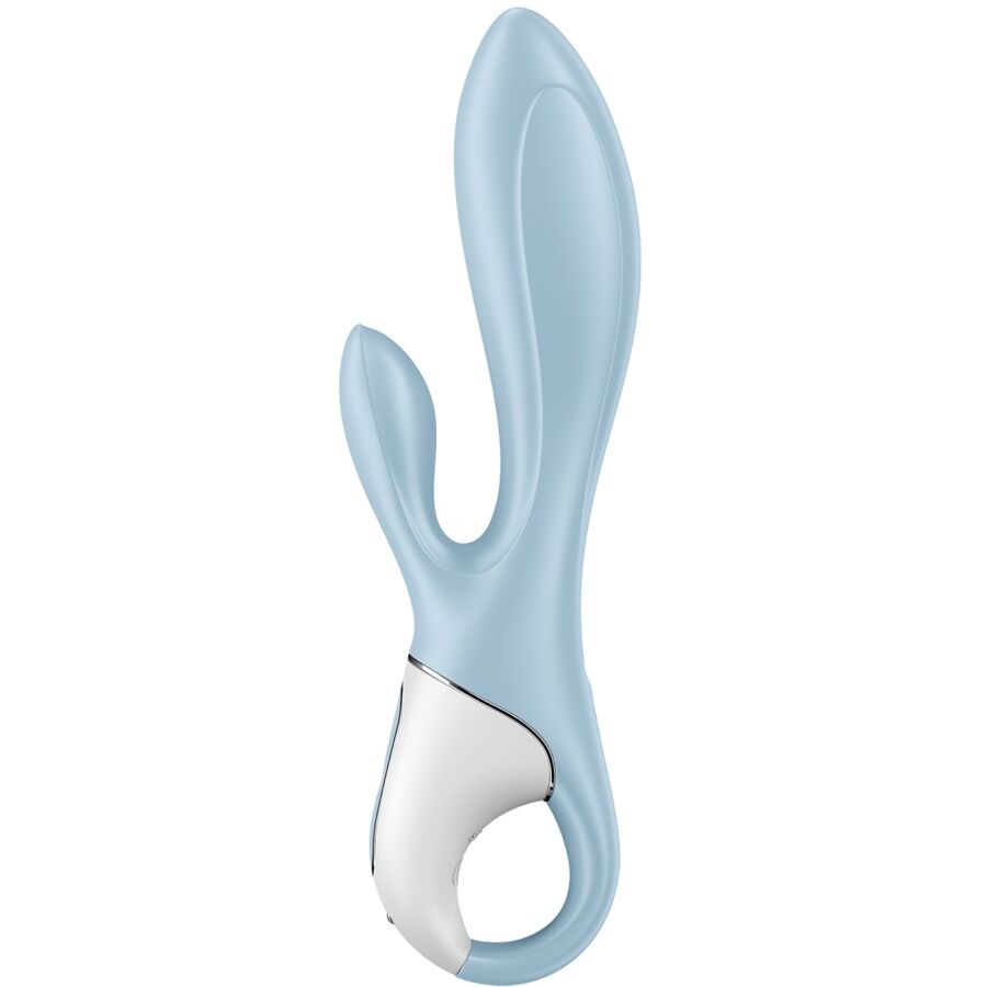 SATISFYER - AIR PUMP BUNNY 1 VIBRATEUR GONFLABLE LAPIN BLEU