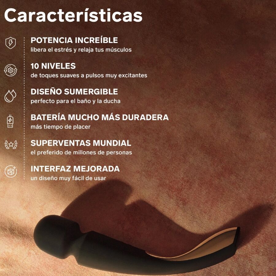 LELO - SMART MEDIUM WAND 2 AQUA MASSAGER - 7eme ciel