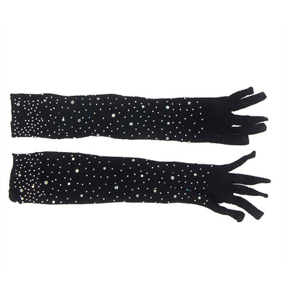 SUBBLIME - 957469GANTS SHINE TRANSPARENTS NOIRS S/M