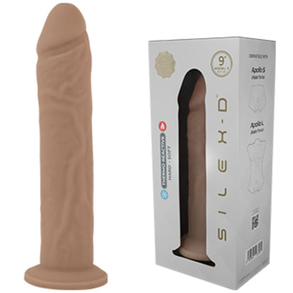 SILEXD - MODÈLE DE PÉNIS RÉALISTE SILICONE LIQUIDE 22,8 CM