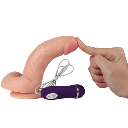 SHEQU - KASSADIN VIBRATEUR DILDO AVEC TÉLÉCOMMANDE 17,5 CM - 7eme ciel