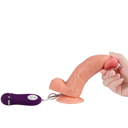 SHEQU - IRON DRAGON VIBRATEUR DILDO AVEC TÉLÉCOMMANDE 17,5 CM - 7eme ciel