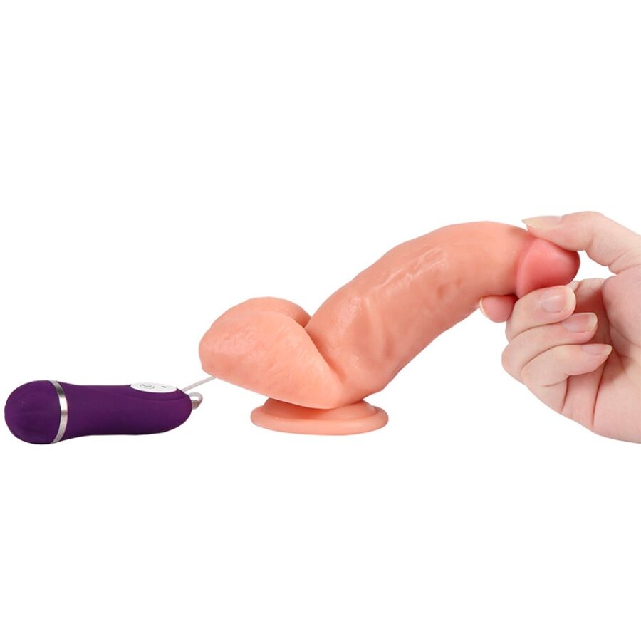 SHEQU - SOLDAT VIBRATEUR DILDO AVEC TÉLÉCOMMANDE 16 CM - 7eme ciel