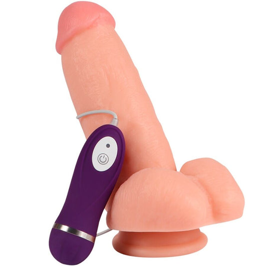 SHEQU - DILDO VIBRATEUR RED EAGLE AVEC TÉLÉCOMMANDE 17 CM - 7eme ciel