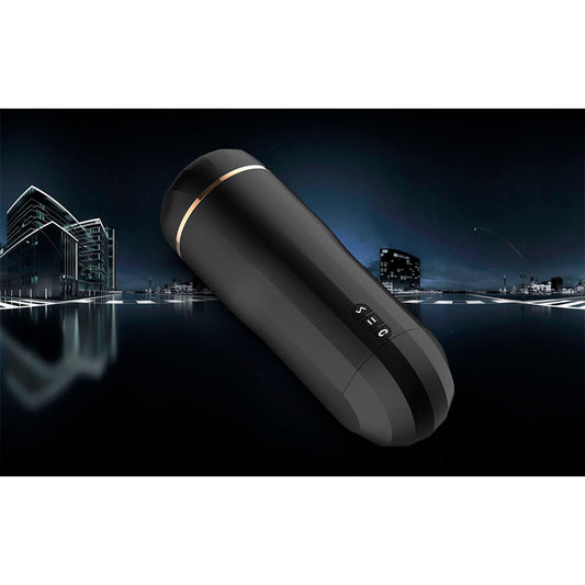 SHEQU - MASTURBATEUR VAGIN SNOW AVEC VIBRATION ET ASPIRATION