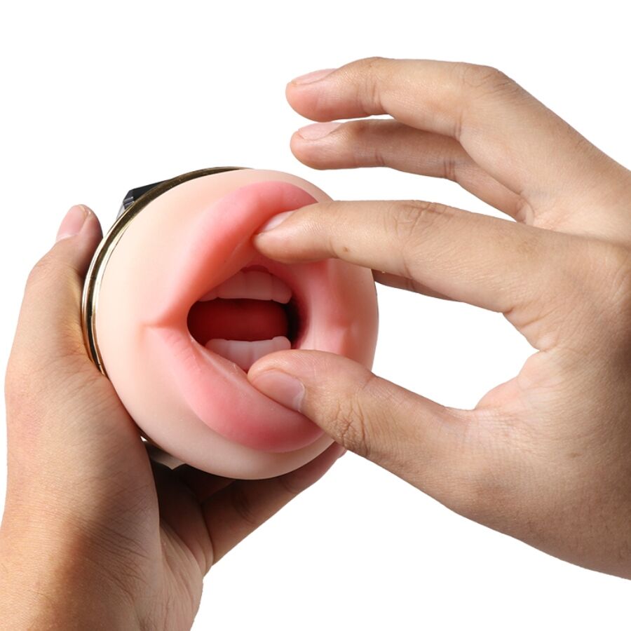 SHEQU - KAY DOUBLE MASTURBATEUR AVEC DOUBLE VIBRATION DE LA BOUCHE ET DU VAGIN