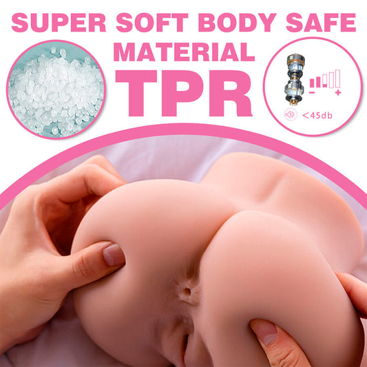 XISE - CONNIE BACK MASTURBATEUR VAGIN ET ANUS RÉALISTE MULTIPOSITION AVEC VIBRATION - 7eme ciel