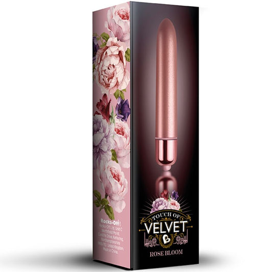 ROCKS-OFF - BALLE VIBRANTE TOUCH OF VELVET ROSE BLOOM 10 VITESSES - 7eme ciel