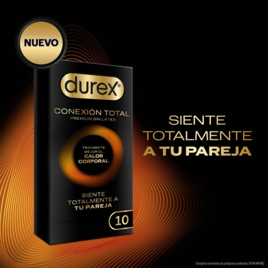 DUREX - CONNEXION TOTALE ULTRA FINE PLUS SANS LATEX 10 UNITÉS - 7eme ciel