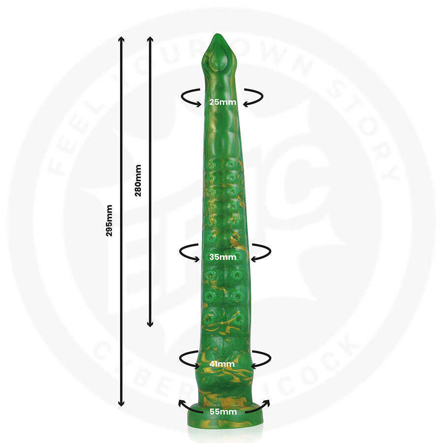 EPIC - DILDO HYLOS GREEN FLASH - 7eme ciel
