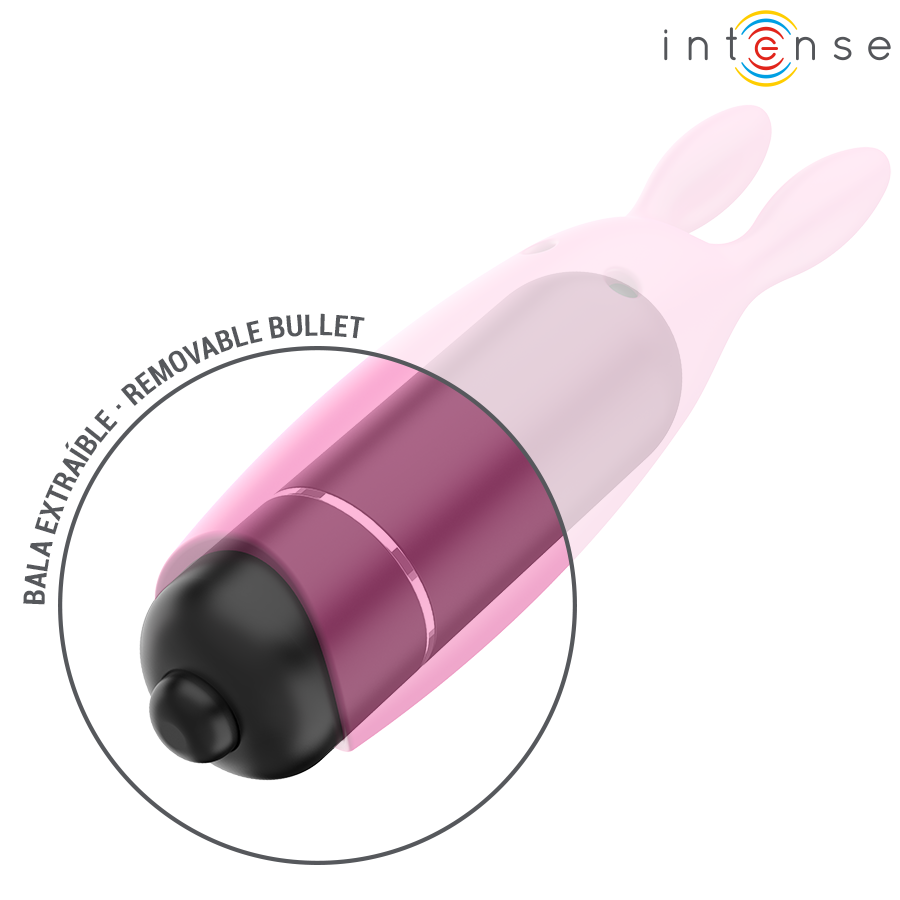INTENSE - HOPPER PINK BULLET VIBRANT 8,3 X 2,4 CM - 7eme ciel