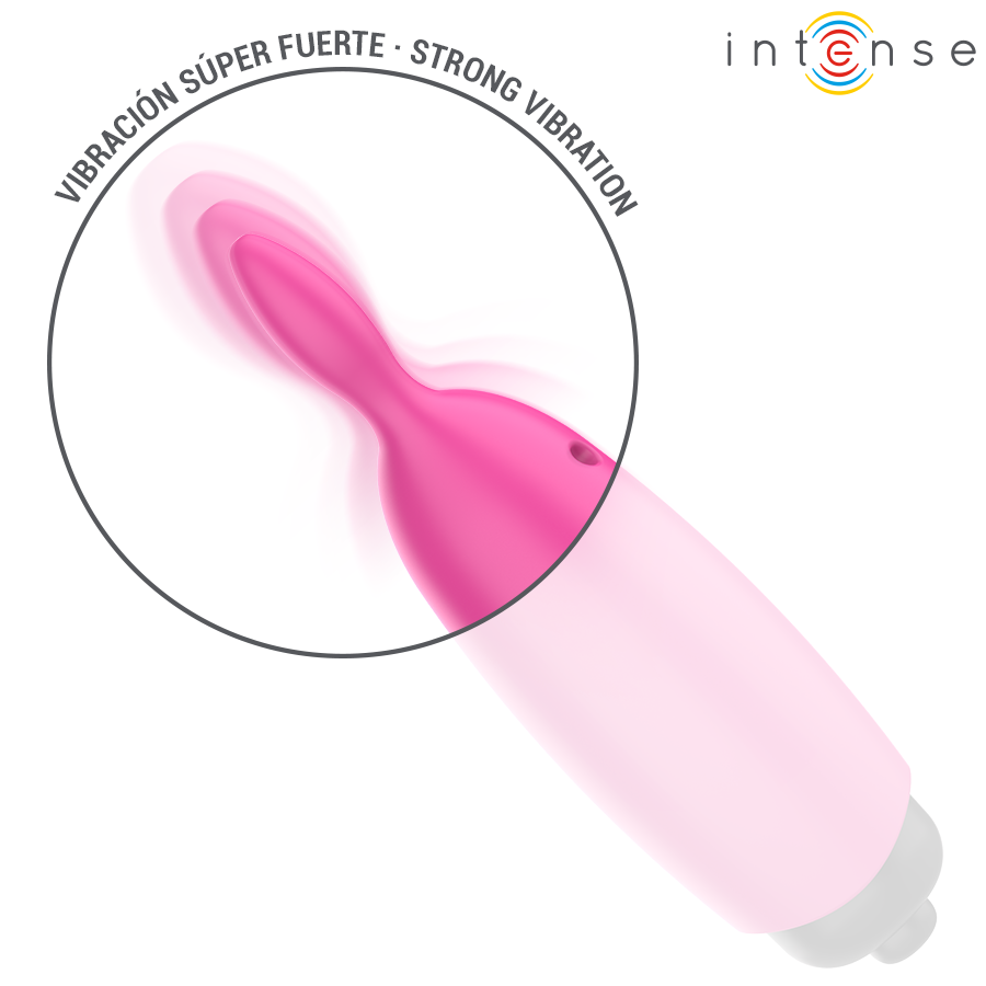 INTENSE - HOPPER PINK BULLET VIBRANT 8,3 X 2,4 CM - 7eme ciel