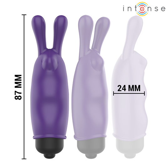 INTENSE - BALLE VIBRANTE VIOLET MYSTIQUE 8,7 X 2,4 CM - 7eme ciel