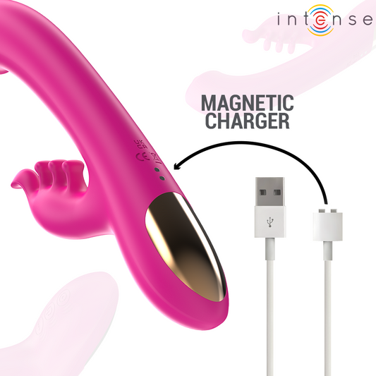 INTENSE - CHRISTINA VIBRATEUR LAPIN MULTIFONCTION 22,5 CM ROSE - 7eme ciel