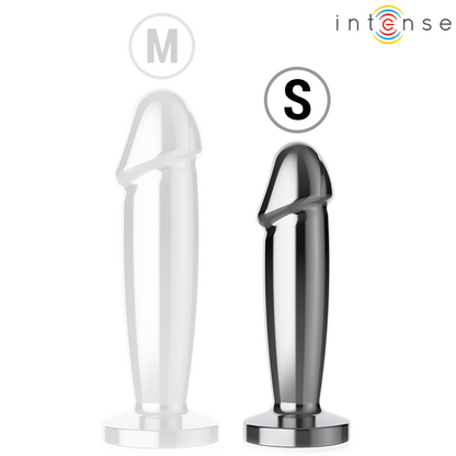 INTENSE - PLUG ANAL 10 VIBRATIONS GODE MÉTALLIQUE AVEC TÉLÉCOMMANDE S - 7eme ciel