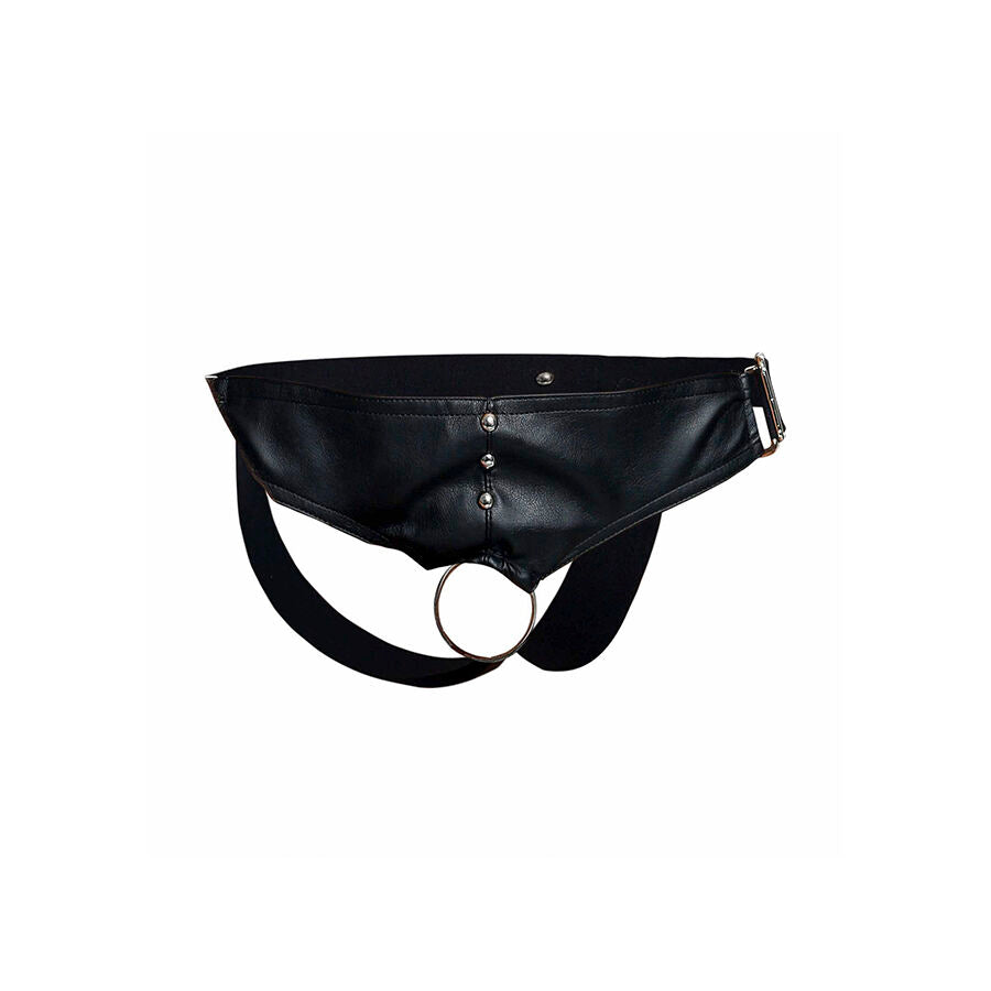 MOB - JOCKSTRAP DNGEON AVEC ANNEAU PÉNITENCAL TAILLE UNIQUE