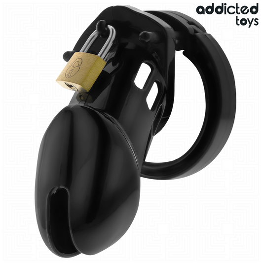 ADDICTED TOYS LOCKED - CAGE À PÉNIS OBSIDIAN HOLD TAILLE M
