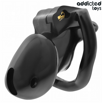 ADDICTED TOYS LOCKED - CAGE À PÉNIS MINDNIGHT CELL TAILLE S 4.8 CM - 7eme ciel