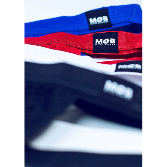 MOB - MAILLOT DE BAIN FETISH JOCKSTRAP BLEU TAILLE L