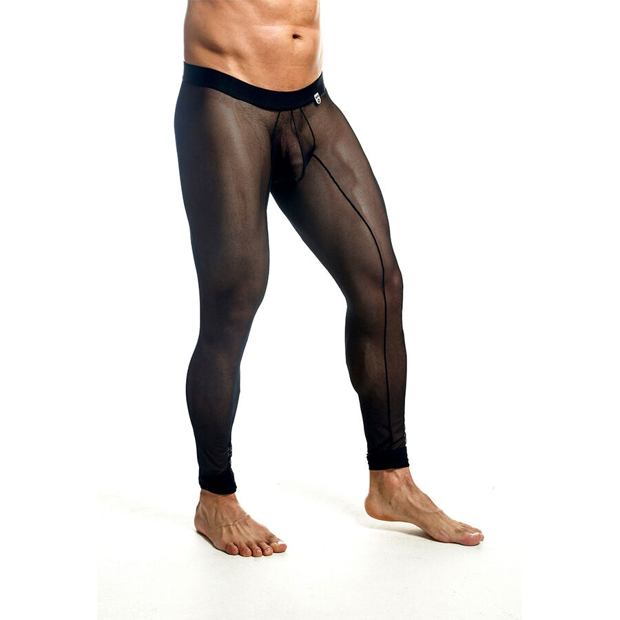 MOB - COLLANTS NOIRS TRANSPARENTS TAILLE M