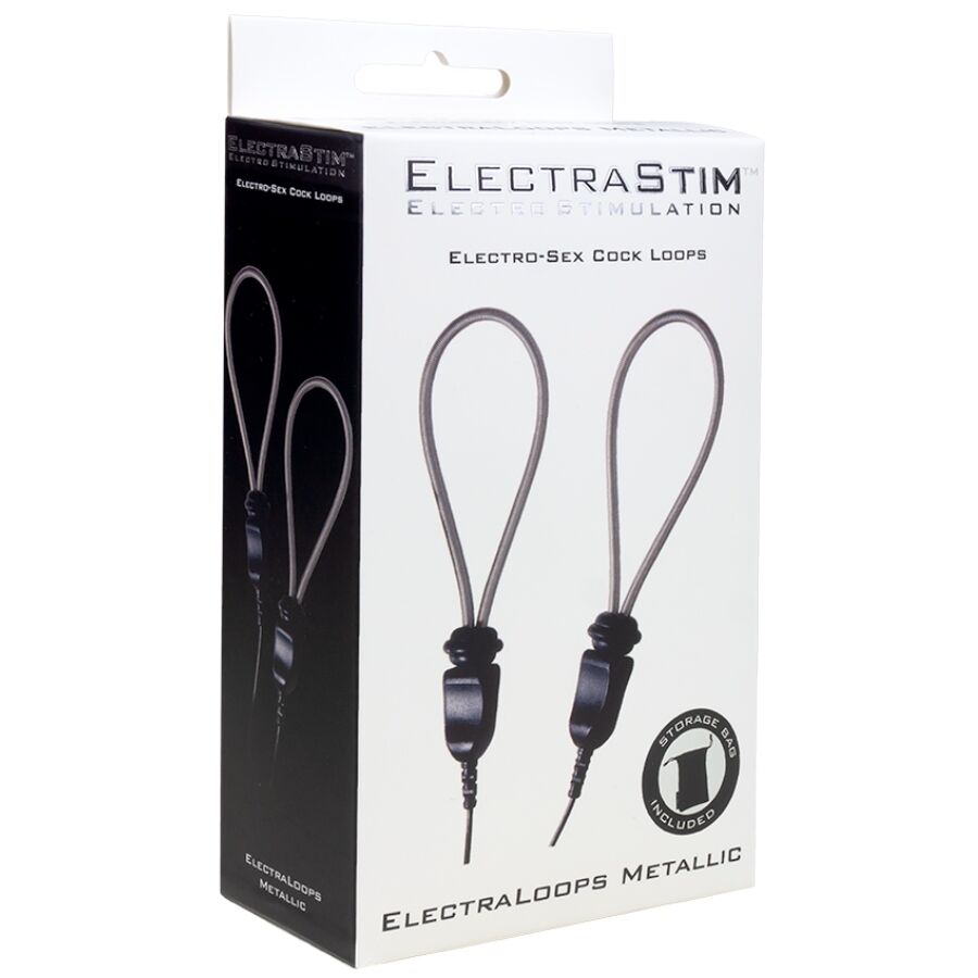 ELECTRASTIM - ELECTRALOOPS E-STIM ANNEAUX PÉNIS MÉTALLIQUES RÉGLABLES - 7eme ciel