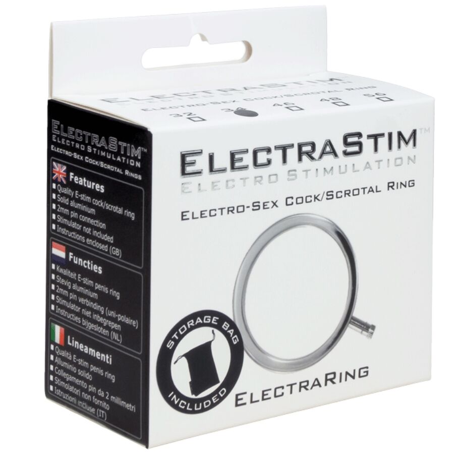 ELECTRASTIM - ELECTRARINGS ANNEAU PÉNIS EN MÉTAL 32 MM - 7eme ciel