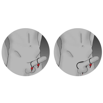 ELECTRASTIM - PRESTIGE ELECTRA LOOPS ANNEAUX PÉNIENS RÉGLABLES ROUGES