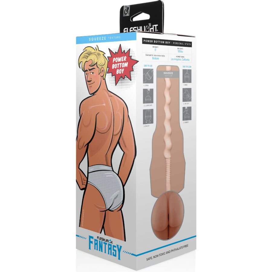 FLESHLIGHT FANTASY - POWER BOTTOM BOY MASTURBATEUR ANALOGIQUE - 7eme ciel