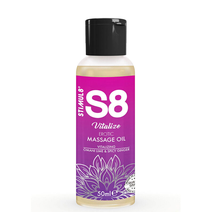 STIMUL8 - S8 HUILE DE MASSAGE COFFRET 3 X 50 ML - 7eme ciel