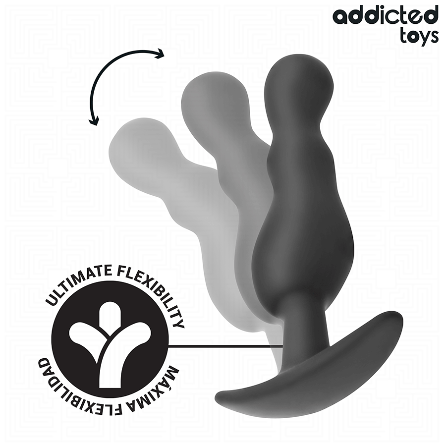 ADDICTED TOYS - LOT DE 3 PLUG ANAL MODÈLE 1 - 7eme ciel
