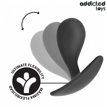 ADDICTED TOYS - LOT DE 3 PLUG ANAL MODÈLE 3 - 7eme ciel