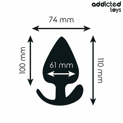 ADDICTED TOYS - PLUG ANAL TAILLE XXL 11 CM - 7eme ciel
