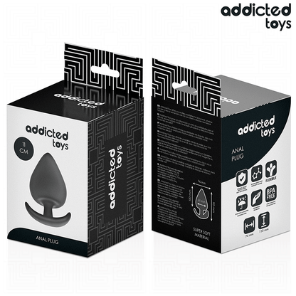 ADDICTED TOYS - PLUG ANAL TAILLE XXL 11 CM - 7eme ciel