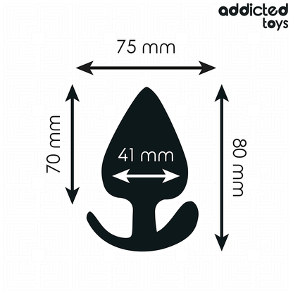 ADDICTED TOYS - PLUG ANAL TAILLE L 8 CM