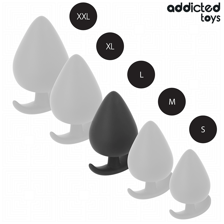 ADDICTED TOYS - PLUG ANAL TAILLE L 8 CM - 7eme ciel