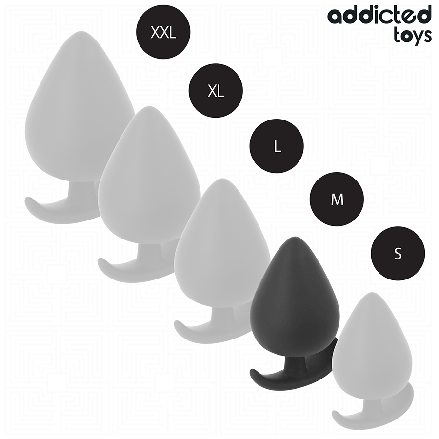 ADDICTED TOYS - PLUG ANAL TAILLE M 6,6 CM - 7eme ciel