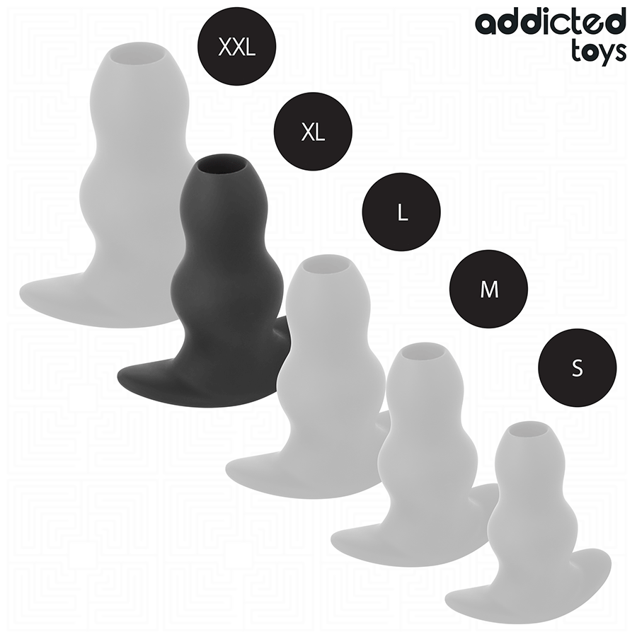 ADDICTED TOYS - PLUG ANAL CREUX TAILLE XL 13,9 CM - 7eme ciel