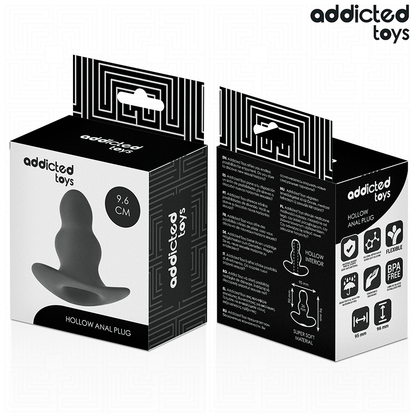 ADDICTED TOYS - PLUG ANAL CREUX TAILLE M 9,6 CM - 7eme ciel