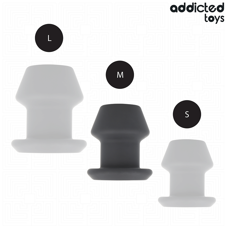ADDICTED TOYS - PLUG ANAL CREUX EXTRÊME TAILLE M 8,7 CM - 7eme ciel