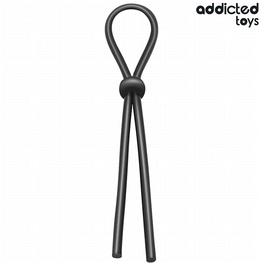 ADDICTED TOYS - CORDE EN SILICONE POUR LE PÉNIS À BOUCLE UNIQUE - 7eme ciel