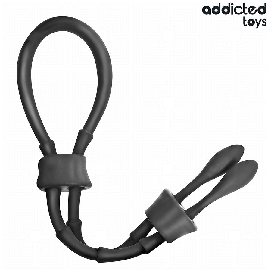 ADDICTED TOYS - CORDE EN SILICONE RÉGLABLE POUR LE PÉNIS - 7eme ciel